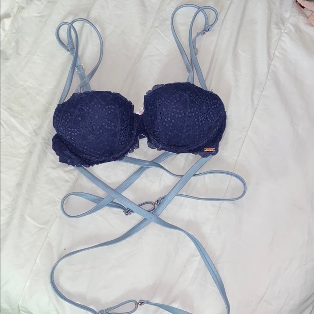 ✨Blue Date Push-Up Bra from PINK✨